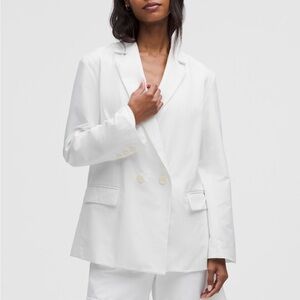 Lululemon White Blazer